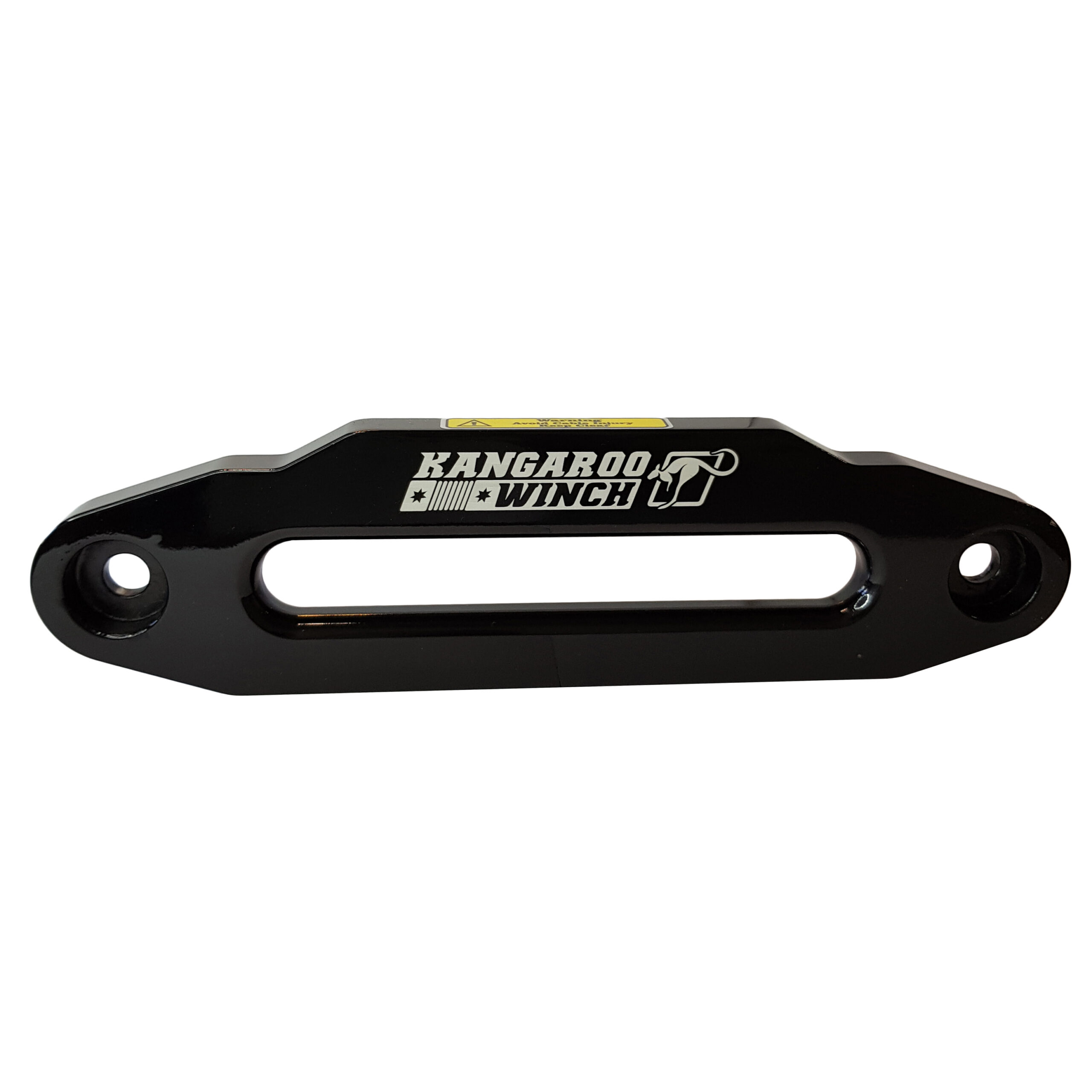 Powerline Black aluminum hawse fairlead with LOGO - Electric winches ...